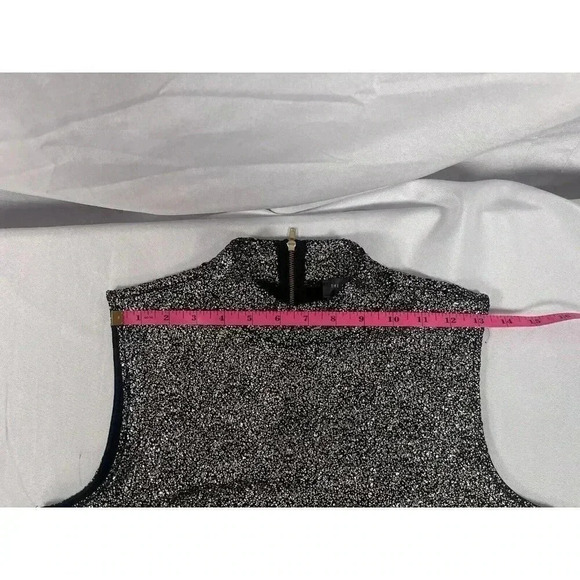 The Limited Black and Gold Sparkly Sleeveless Dress Size Medium -Holiday/Party - Picture 7 of 8